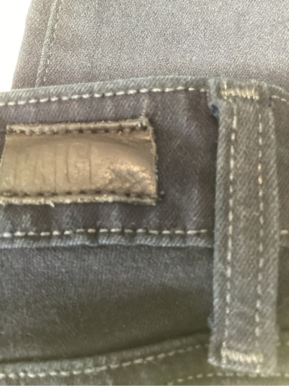 #661 PAIGE women’s Dark wash black/blue Slim fit Jeans. Size 28 - Picture 10 of 11